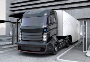 EV Truck Charging Station