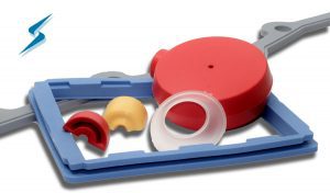 Molded LSR parts