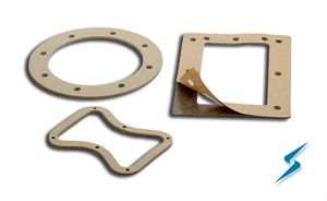 Conductive Rubber EMI Gaskets with Adhesive Backing