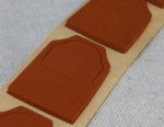 Kiss-cut silicone sponge