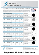 SE203T Liquid Silicone Rubber Touch Brochure