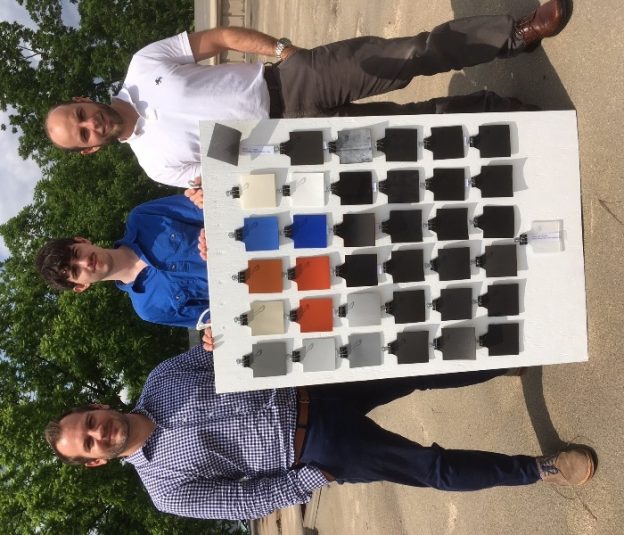 Weather Testing Board for Materials