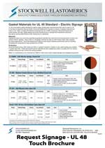 SE205T Electric Signage UL 48 Touch Brochure