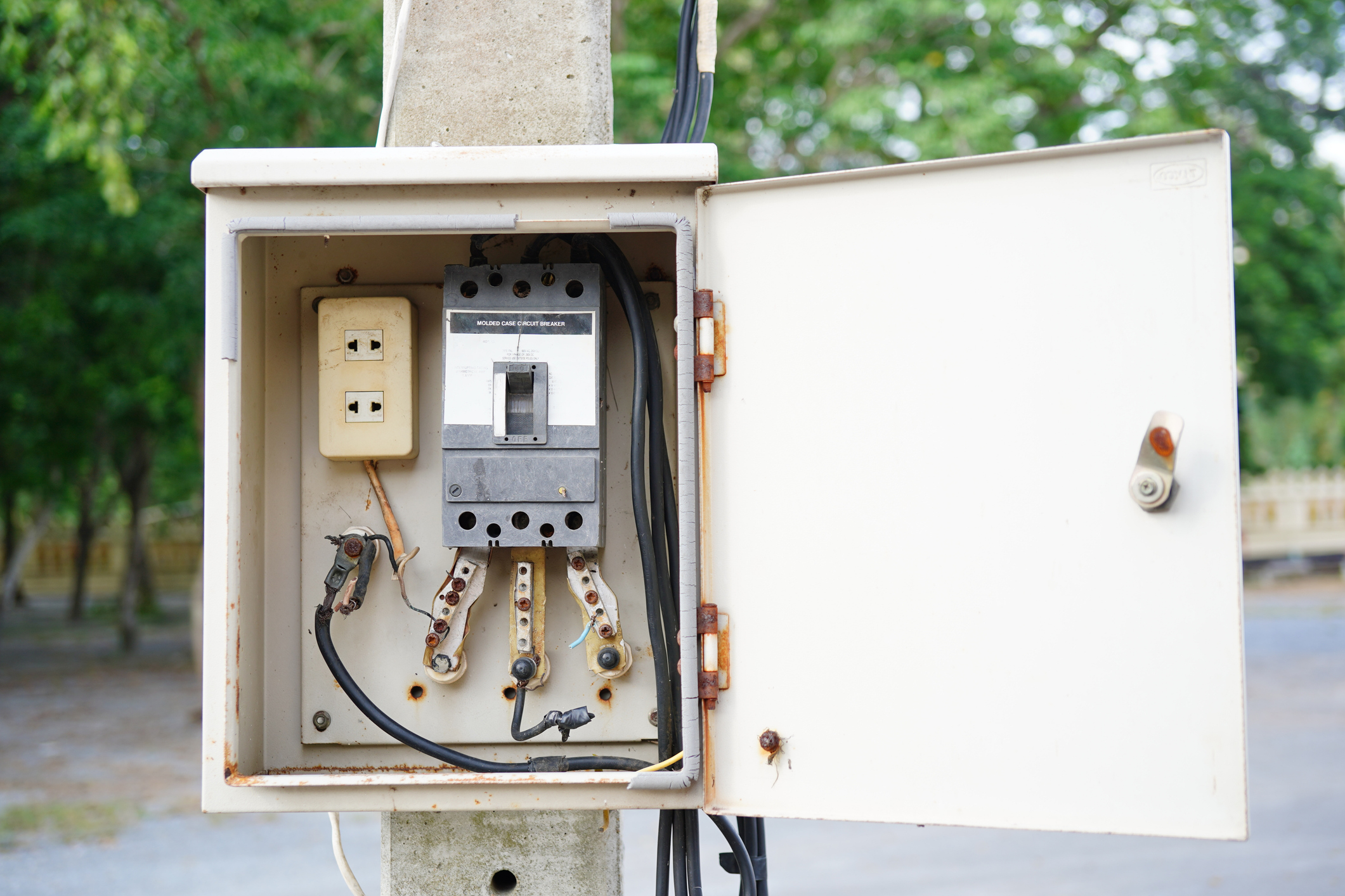Circuit Breaker on The Pole