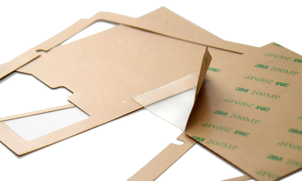 Clear silicone gaskets with 3M adhesive