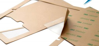 Clear ultra thin silicone gaskets with 3M adhesive
