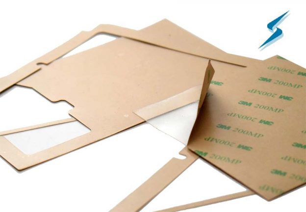 Clear ultra thin silicone gaskets with 3M adhesive