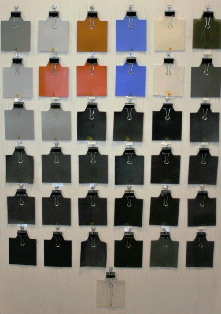 Gasket materials roof test board, original