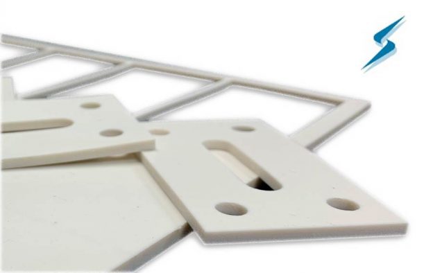Molded LSR Waterjet Cut Parts
