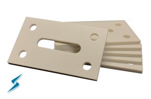 Molded Silicone Waterjet Cut Parts