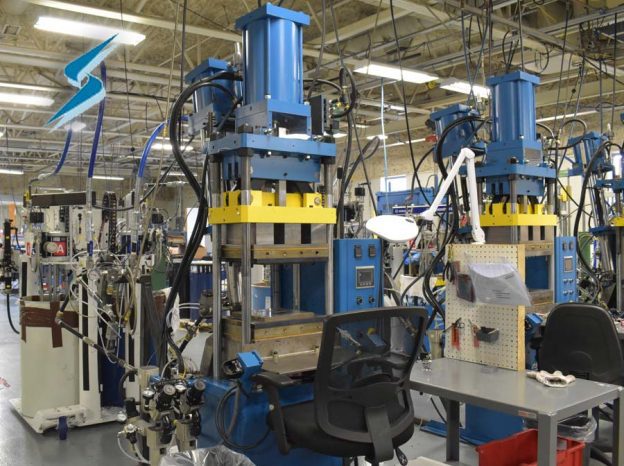 New liquid injection molding machines at Stockwell Elastomerics