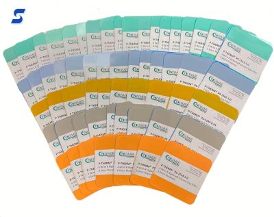 Samples of various Polymer Science gap pads