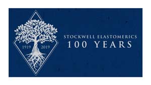 Stockwell Elastomerics 100 years logo