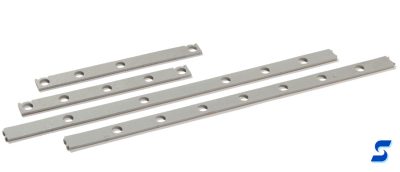 4 strips of reinforced gray sponge, notched at end to fit together 